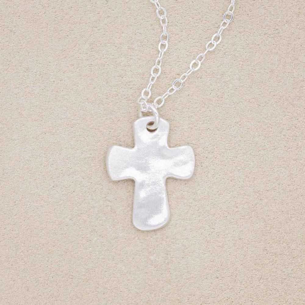 Lisa Leonard Silver Cross Pendant Necklace